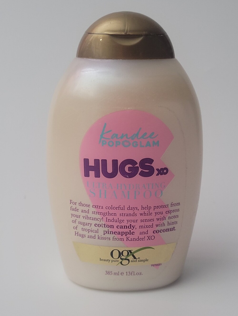 OGX Kandee Pop Glam Hugs XO Ultra Hydrating Shampoo Color Protection 13 fl oz